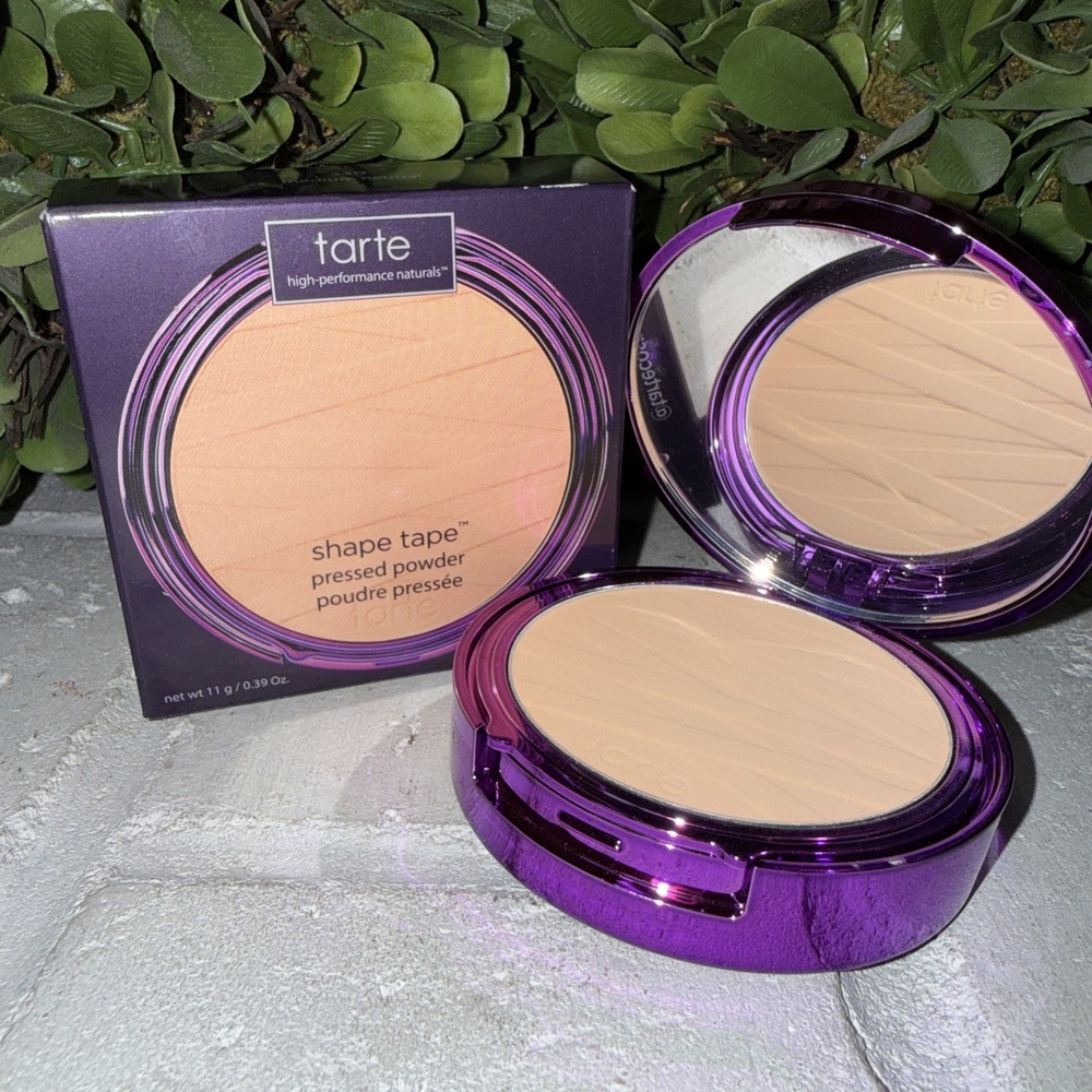 Tarte Shape Tape Pressed Powder 11g/0.39 oz 33N Medium Neutral New In Box